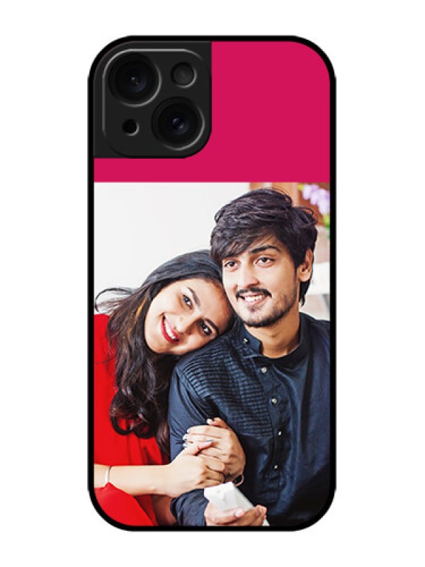 Custom iPhone 15 Custom Metal Phone CaseAnniversary Cover Design