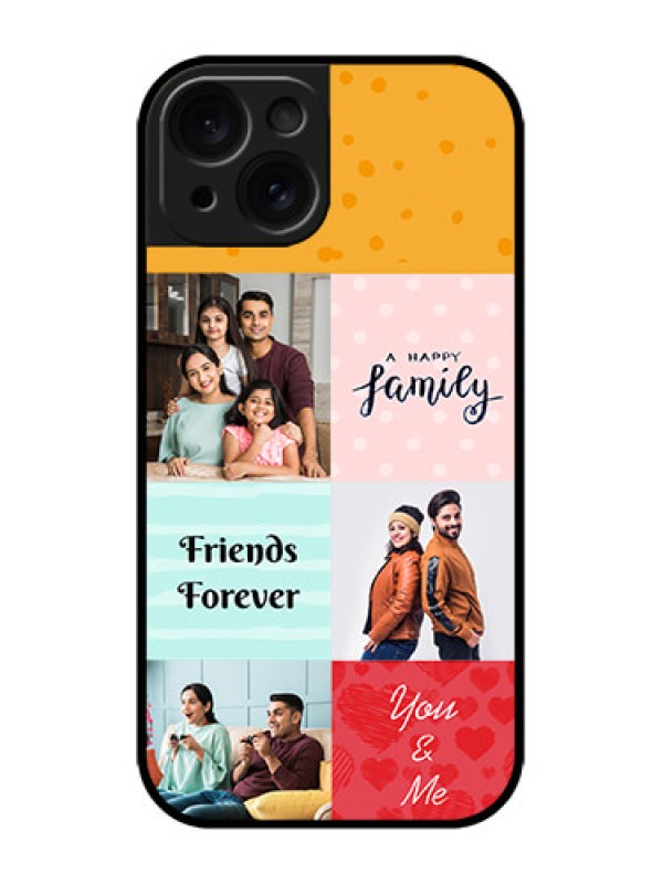 Custom iPhone 15 Custom Metal Phone CaseImages With Quotes Design
