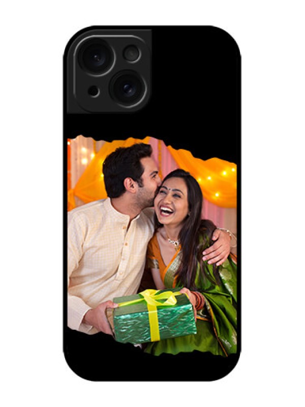 Custom iPhone 15 Custom Metal Phone CaseTear - Off Design