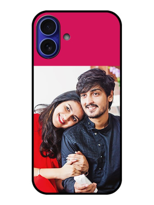 Custom iPhone 16 Plus Custom Metal Phone Case - Anniversary Cover Design