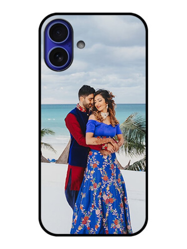 Custom iPhone 16 Plus Custom Metal Phone Case - Upload Full Picture Design