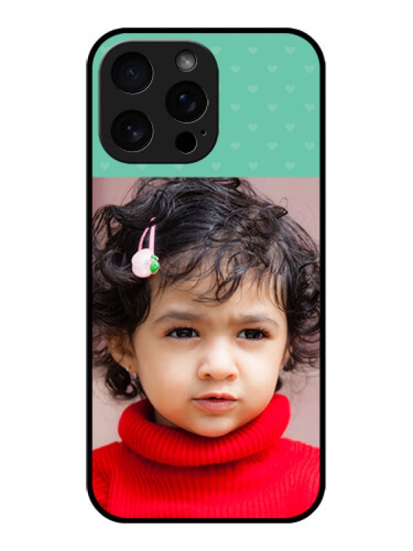 Custom iPhone 16 Pro Max Custom Metal Phone Case - Lovers Picture Design