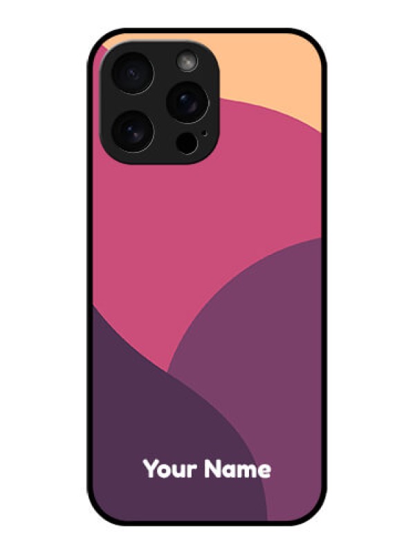 Custom iPhone 16 Pro Max Custom Metal Phone Case - Mixed Multi - Colour Abstract Art Design