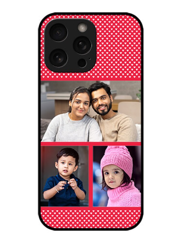 Custom iPhone 16 Pro Custom Metal Phone Case - Bulk Photo Upload Design
