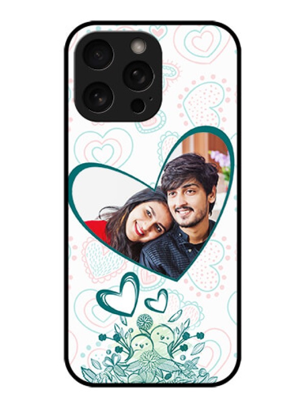 Custom iPhone 16 Pro Custom Metal Phone Case - Premium Couple Design