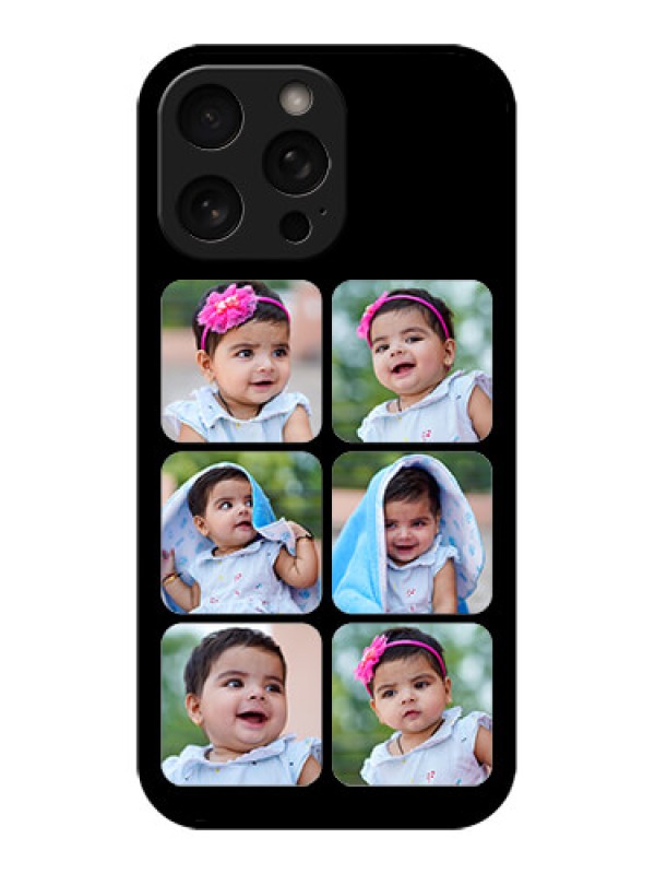 Custom iPhone 16 Pro Custom Metal Phone Case - Multiple Pictures Design