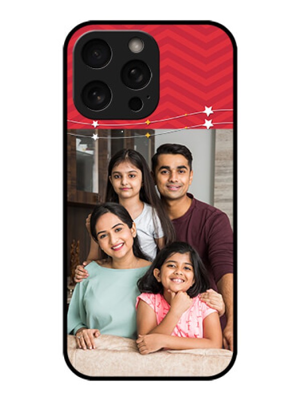 Custom iPhone 16 Pro Custom Metal Phone Case - Happy Family Design
