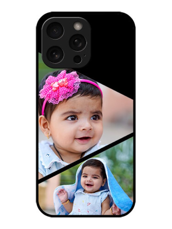 Custom iPhone 16 Pro Custom Metal Phone Case - Semi Cut Design