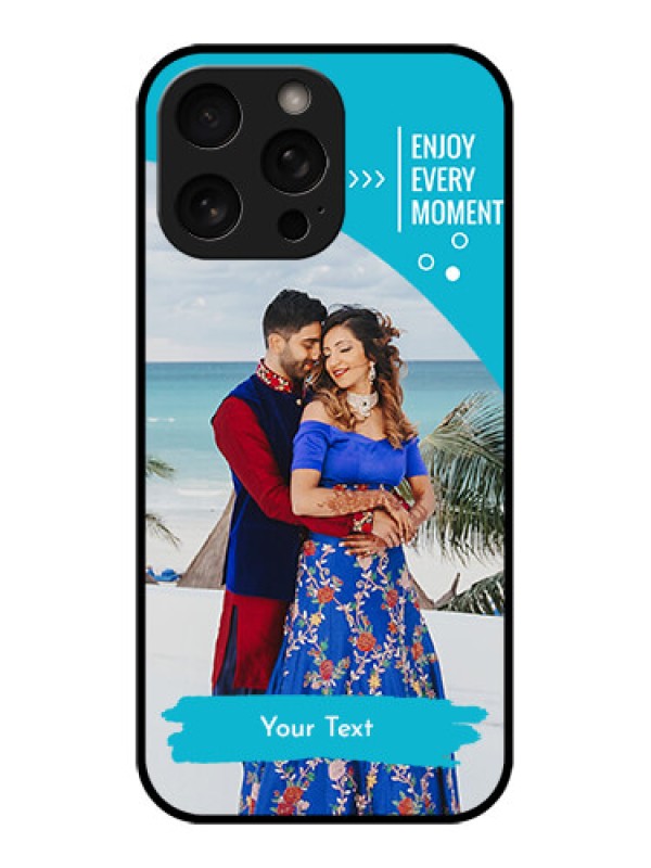 Custom iPhone 16 Pro Custom Metal Phone Case - Happy Moment Design