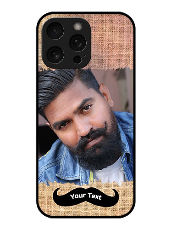 Custom iPhone 16 Pro Custom Metal Phone Case - With Texture Design