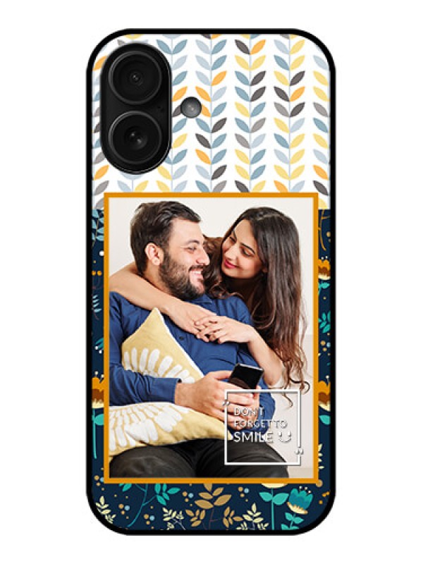 Custom iPhone 16 Custom Metal Phone Case - Pattern Design