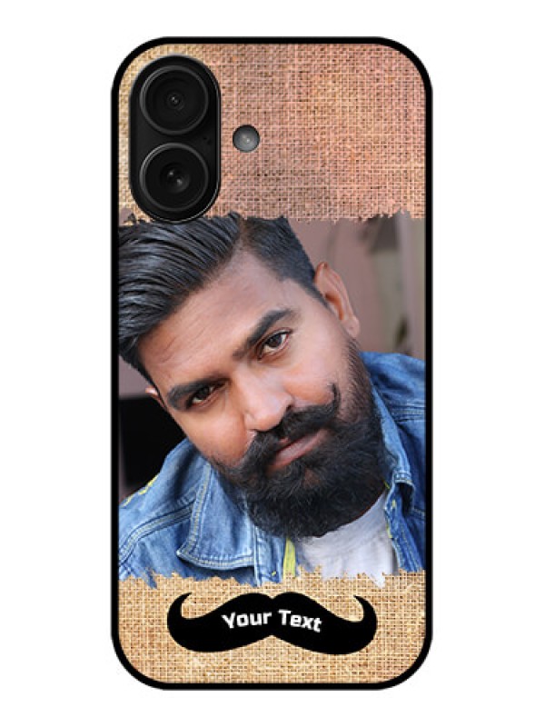 Custom iPhone 16 Custom Metal Phone Case - With Texture Design