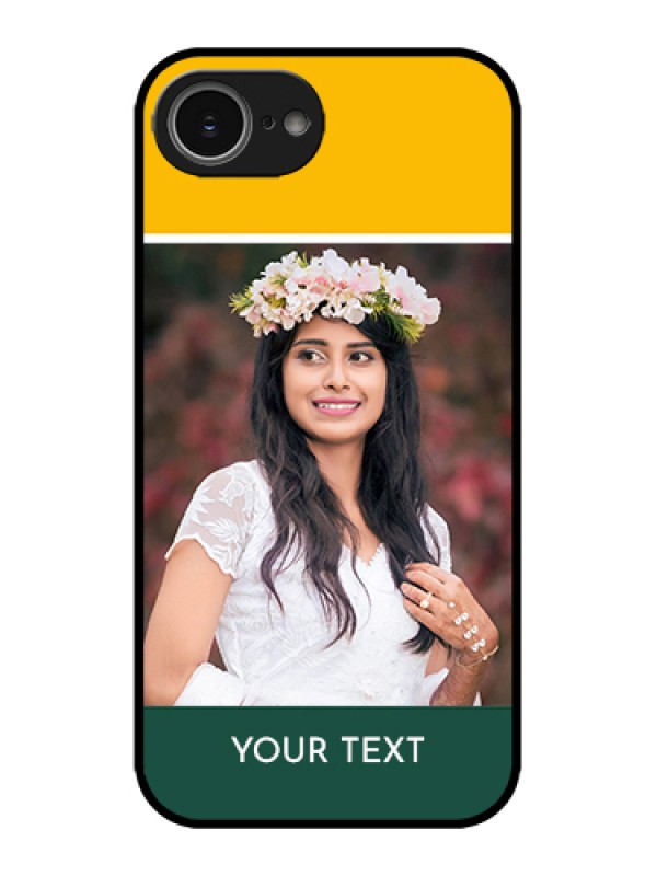 Custom Apple iPhone 16e Custom Metal Phone Case - Love You Design