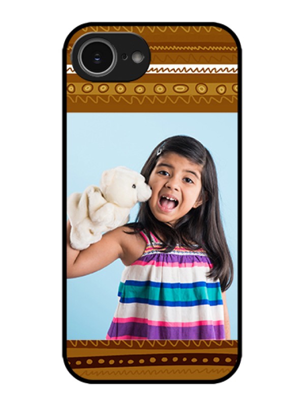 Custom Apple iPhone 16e Custom Metal Phone Case - Friends Picture Upload Design