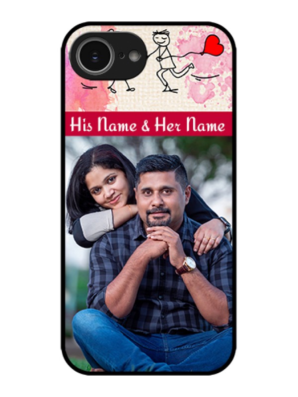 Custom Apple iPhone 16e Custom Metal Phone Case - You And Me Case Design