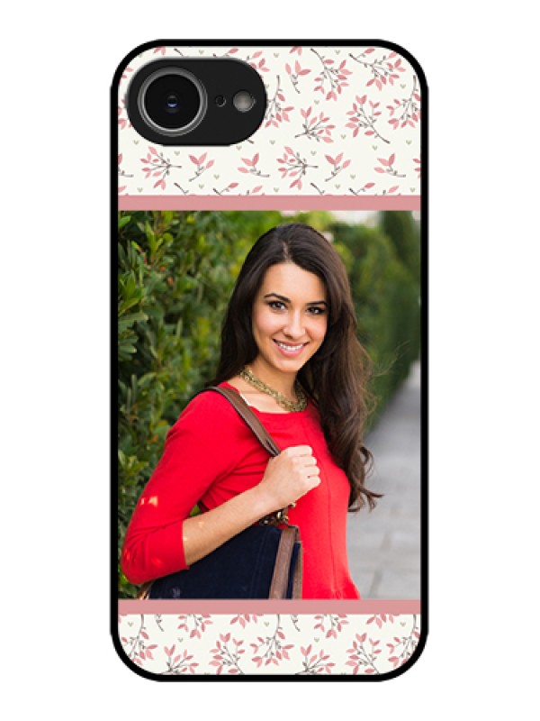 Custom Apple iPhone 16e Custom Metal Phone Case - Stunning Floral Design