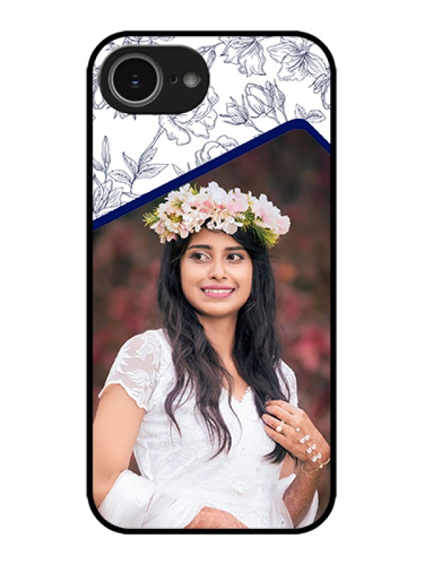 Custom Apple iPhone 16e Custom Metal Phone Case - Classy Floral Design