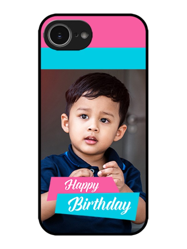 Custom Apple iPhone 16e Custom Metal Phone Case - Image Holder With 2 Color Design