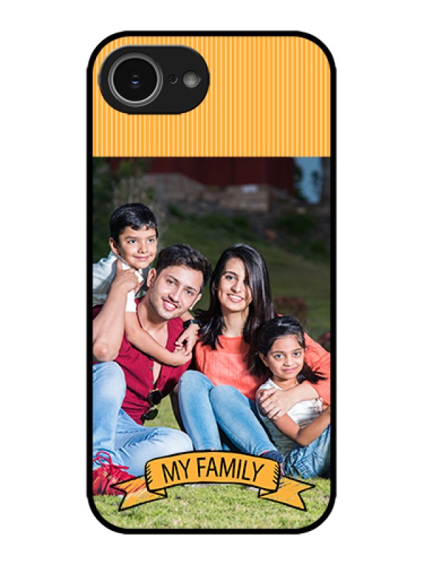 Custom Apple iPhone 16e Custom Metal Phone Case - My Family Design