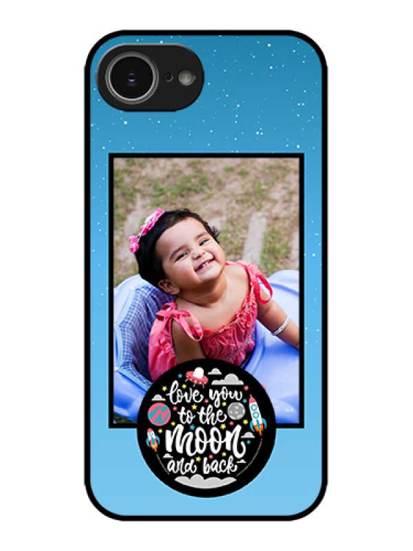 Custom Apple iPhone 16e Custom Metal Phone Case - Wave Pattern Colorful Design