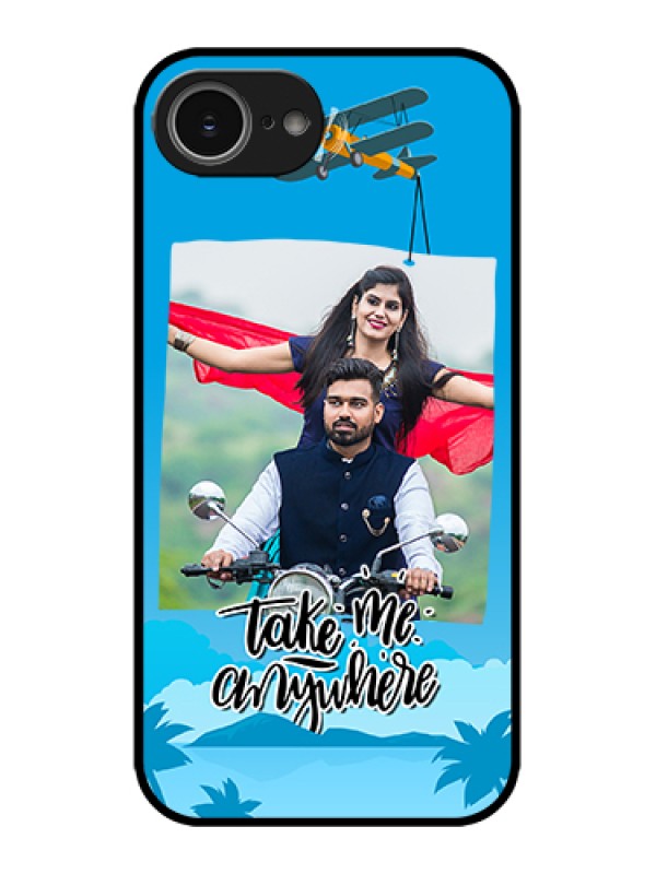 Custom Apple iPhone 16e Custom Metal Phone Case - Traveller Design