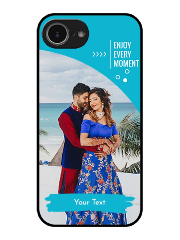 Custom Apple iPhone 16e Custom Metal Phone Case - Happy Moment Design