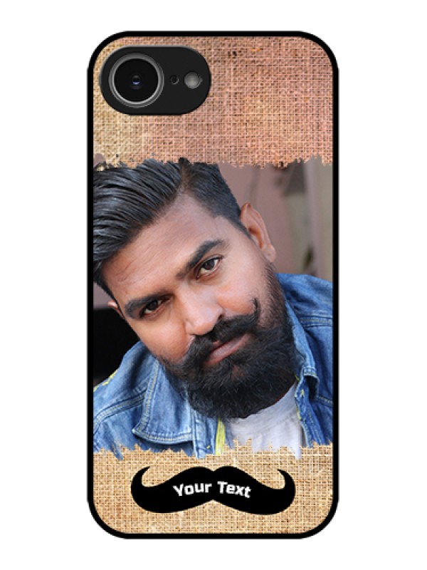 Custom Apple iPhone 16e Custom Metal Phone Case - With Texture Design