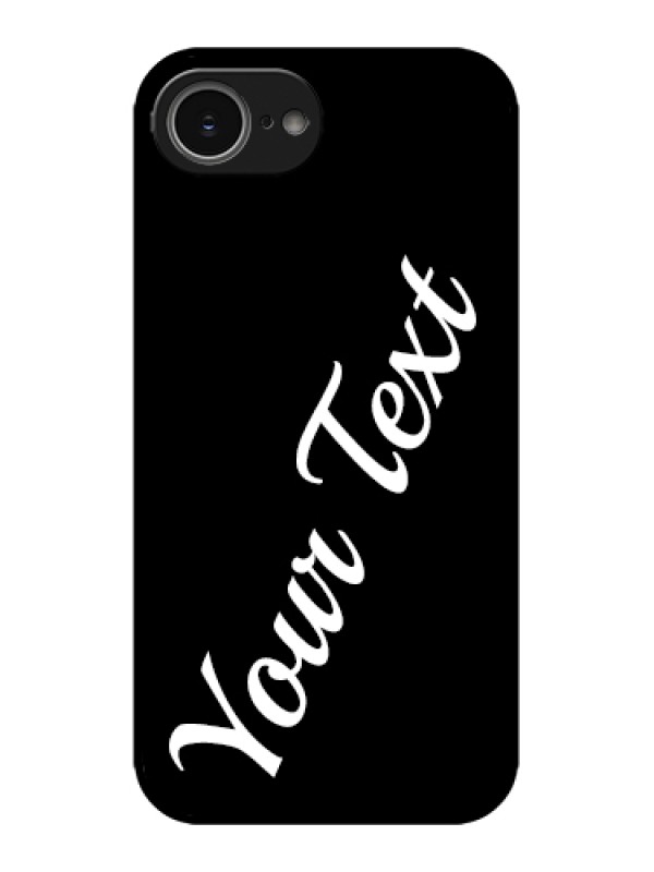 Custom Apple iPhone 16e Custom Metal Phone Case - With Your Name Design