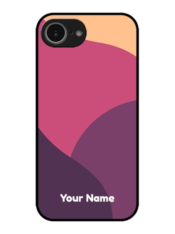 Custom Apple iPhone 16e Custom Metal Phone Case - Mixed Multi - Colour Abstract Art Design