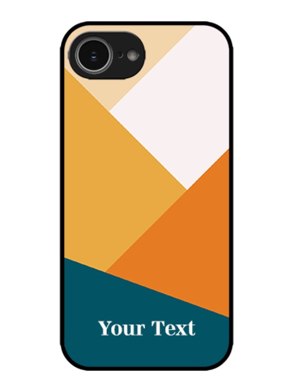 Custom Apple iPhone 16e Custom Metal Phone Case - Stacked Multi - Colour Design