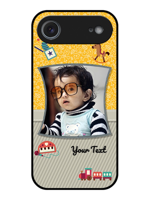 Custom Apple iPhone 17 Air Custom Metal Phone Case - Baby Picture Upload Design