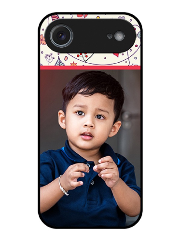 Custom Apple iPhone 17 Air Custom Metal Phone Case - Premium Floral Design