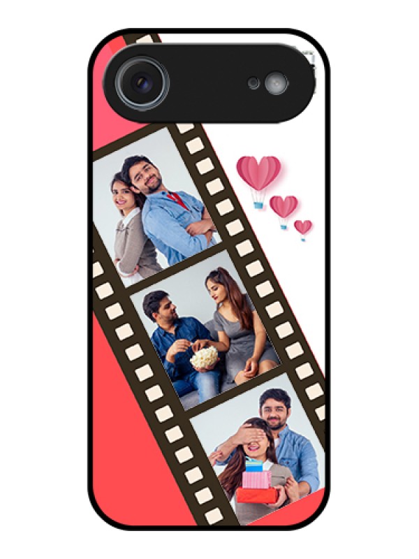 Custom Apple iPhone 17 Air Custom Metal Phone Case - 3 Image Holder With Film Reel