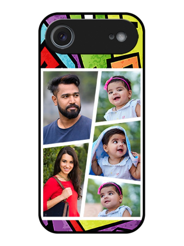 Custom Apple iPhone 17 Air Custom Metal Phone Case - Graffiti Pattern Design