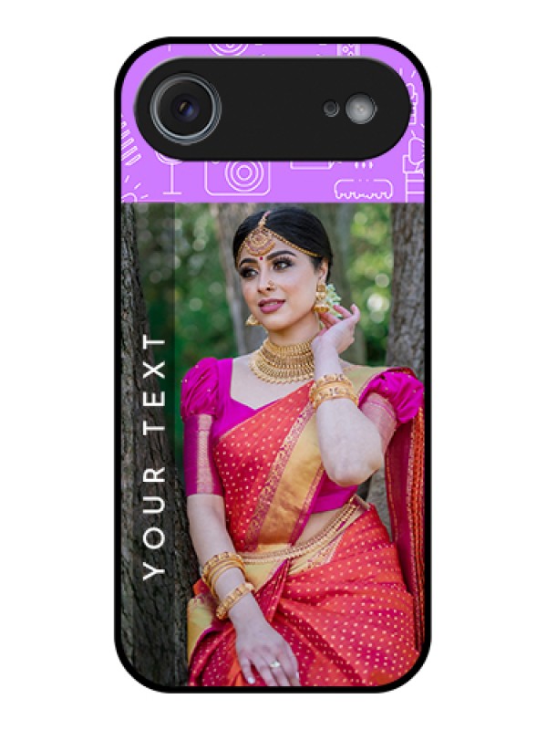 Custom Apple iPhone 17 Air Custom Metal Phone Case - Birthday Icons Design