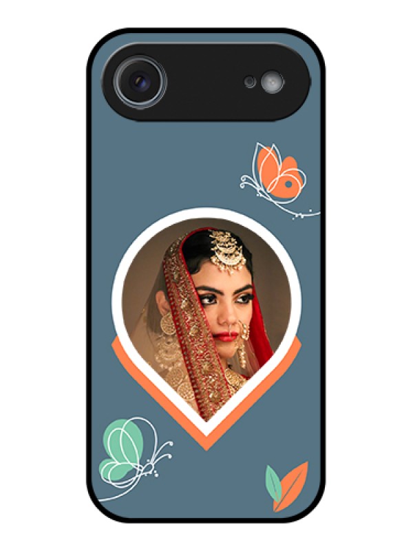 Custom Apple iPhone 17 Air Custom Metal Phone Case - Droplet Butterflies Design