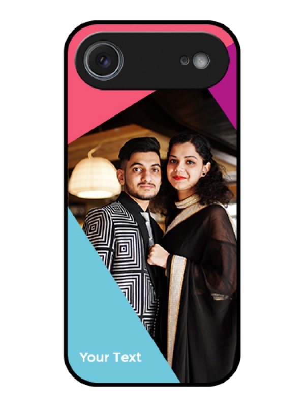 Custom Apple iPhone 17 Air Custom Metal Phone Case - Stacked Triple Colour Design