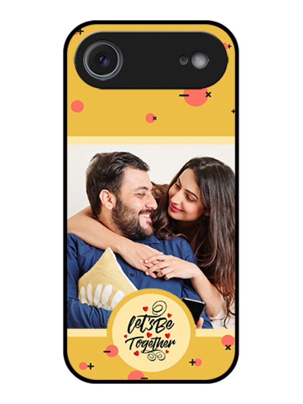 Custom Apple iPhone 17 Air Custom Metal Phone Case - Lets Be Together Design