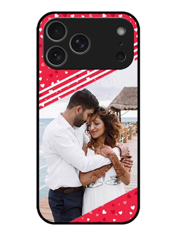 Custom Apple iPhone 17 Pro Max Custom Metal Phone Case - Valentines Gift Design