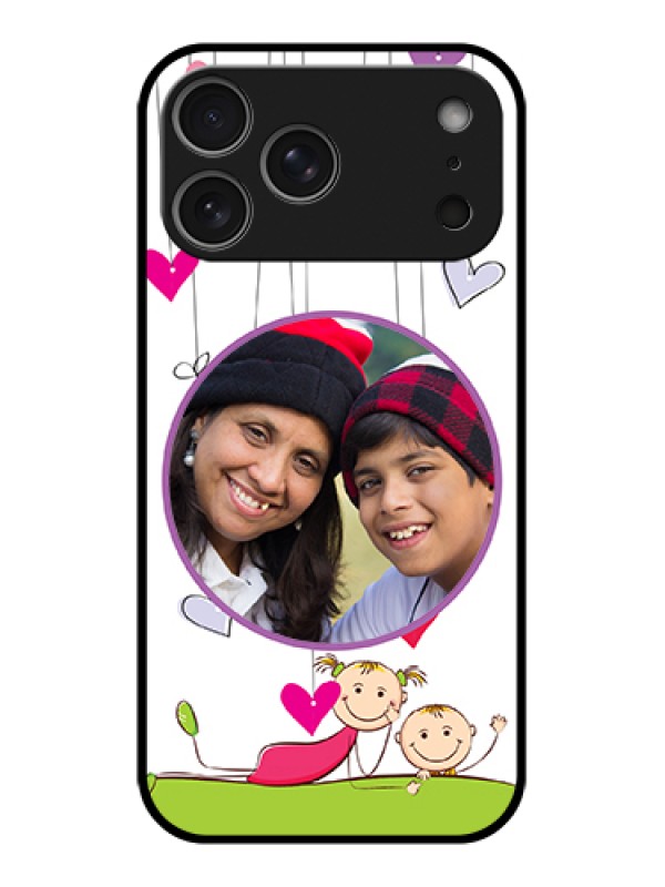 Custom Apple iPhone 17 Pro Max Custom Metal Phone Case - Cute Kids Phone Case Design