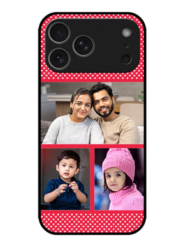 Custom Apple iPhone 17 Pro Max Custom Metal Phone Case - Bulk Photo Upload Design