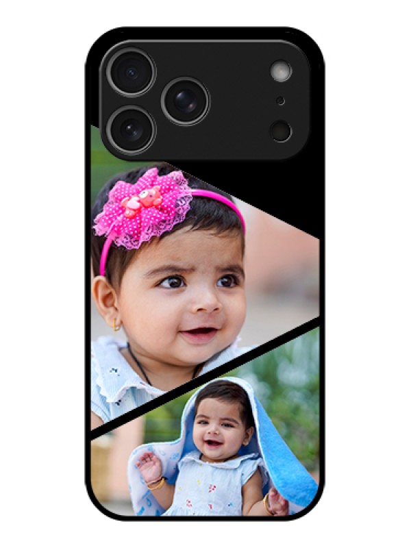 Custom Apple iPhone 17 Pro Max Custom Metal Phone Case - Semi Cut Design