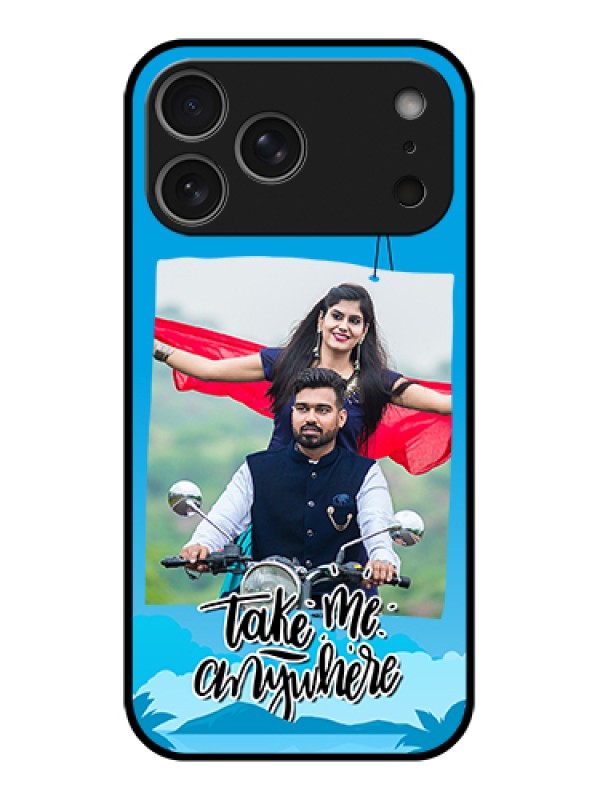 Custom Apple iPhone 17 Pro Max Custom Metal Phone Case - Traveller Design