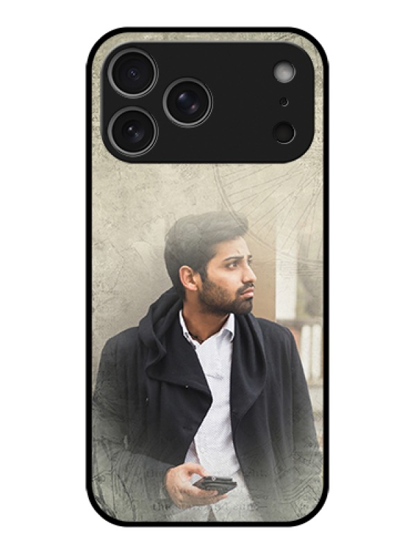 Custom Apple iPhone 17 Pro Max Custom Metal Phone Case - With Vintage Design