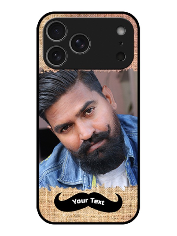 Custom Apple iPhone 17 Pro Max Custom Metal Phone Case - With Texture Design