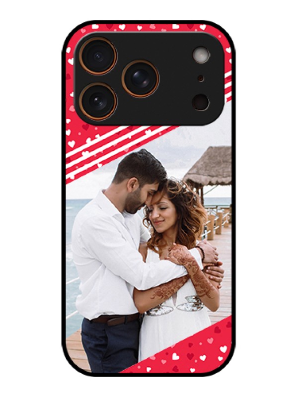 Custom Apple iPhone 17 Pro Custom Metal Phone Case - Valentines Gift Design