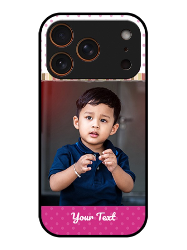 Custom Apple iPhone 17 Pro Custom Metal Phone Case - Cute Girls Cover Design