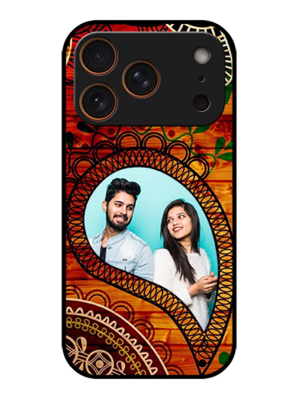 Custom Apple iPhone 17 Pro Custom Metal Phone Case - Abstract Colorful Design