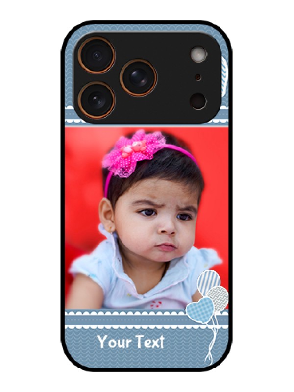 Custom Apple iPhone 17 Pro Custom Metal Phone Case - With Kids Pattern Design