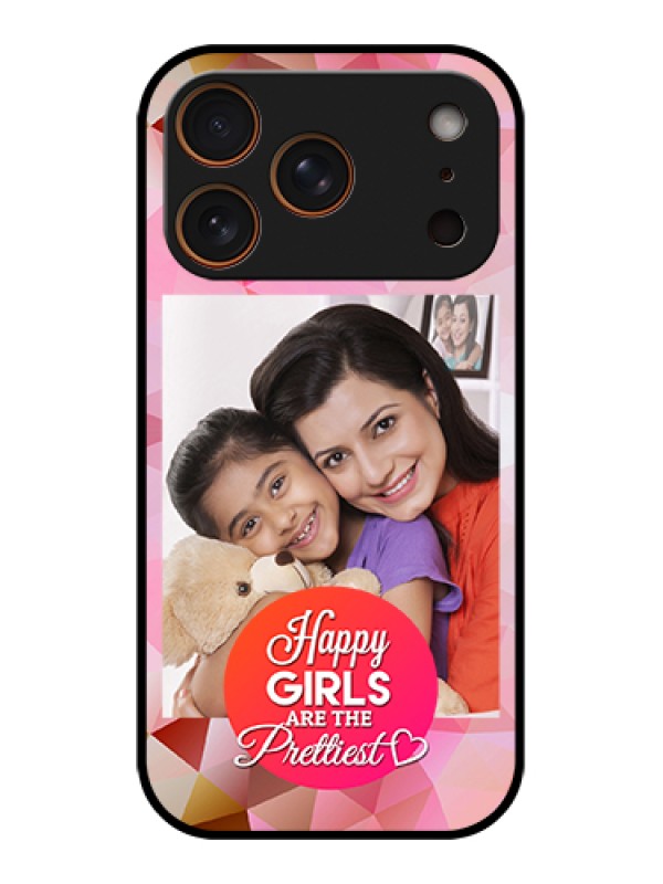 Custom Apple iPhone 17 Pro Custom Metal Phone Case - Abstract Triangle Design